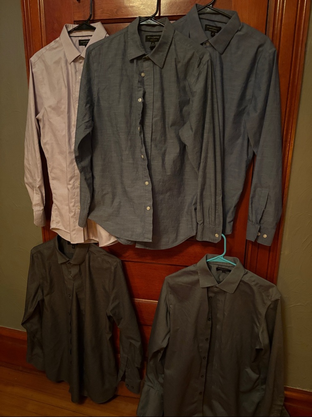 Banana Republic Non-Iron Cotton/Slim fit Men's Dress Shirt lot